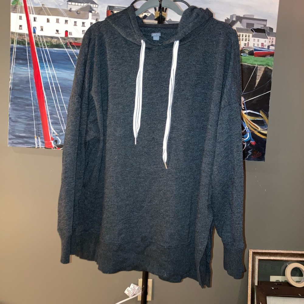 Aerie Slit Side Oversized Hoodie XL